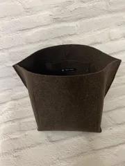 インナーバッグMサイズダークブラウン(ハンドメイド)