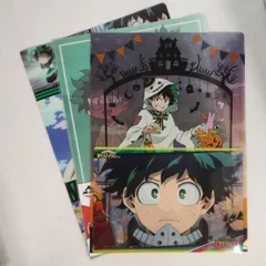 ヒロアカ 緑谷出久 爆豪勝己 A4クリアファイル クリアポスター セット おまけ付き