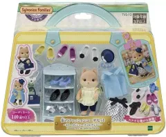 【新品】おもちゃ 街のファッションコーデセット -おしゃれシューズコレクション- 「シルバニアファミリー」
