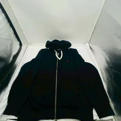 【❗️✨LLサイズ✨❗️】POLO by Ralph Lauren ジップアップパーカー ネイビー スウェット フーディ メンズ ロゴ刺繍入り