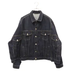 VALENTINO (ヴァレンチノ) インナーVロゴプリントデニムジャケット ネイビー SV3DC00M5CGのサムネイル