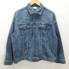H■ニコアンド/niko and... ST83DJ02SW デニムジャケット Gジャン【6】LADIES■103【中古】