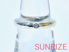 925 Tiffany & Co. ティファニー スタッキングバンドリング ダイヤモンド【T190】