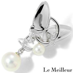 タサキ TASAKI ロングパールネックレス 淡水真珠 3.5〜4.0mm SV 中古  