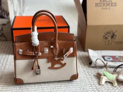 【今日特価】Herm?s Birkin 25 Canvas Bag・エルメス バーキン 25 キャンバスバッグ-WTO輸入5