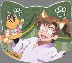 【中古】バッジ・ビンズ 善法寺伊作 ねこ型マグネットバッジ 「劇場版 忍たま乱太郎 ドクタケ忍者隊最強の軍師 in ナンジャタウン 開幕!“忍”形劇の段」 ミニゲーム 忍たまスクラッチ S賞