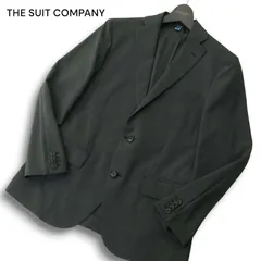 THE SUIT COMPANY スーツカンパニー 春夏★ ウォッシャブル アンコン テーラード ジャケット Sz.165cm-8Drop メンズ グレー