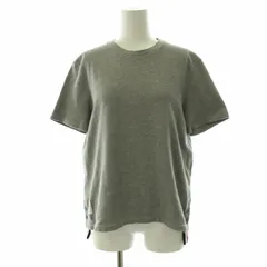 トムブラウン THOM BROWNE 22SS RELAXED FIT SHORT SLEEVE TEE Tシャツ 半袖 クルーネック プルオーバー トリコロール 42 XL グレー 赤 レッド 紺 ネイビー 白 ホワイト FJS013A-00050055 /のサムネイル