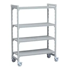 【新品・7営業日以内発送】DKY9310 460ソリッド移動カムシェルビングセット 46× 76×H150cm 4段【沖縄離島販売不可】
