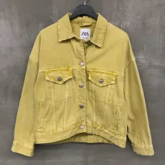 ZARA(ザラ) デニムジャケット レディース オーバーサイズ ラージサイズ