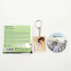 ENHYPEN ジョンウォン 定め アクリルキーホルダー キーリング  POPUP DIMENSION : DILEMMA 缶バッジ セット JUNGWON エンハイフン
