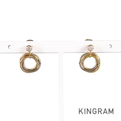 カルティエ　トリニティピアスか片耳 コメ兵｜カルティエ トリニティ サカイ イヤリング 片耳