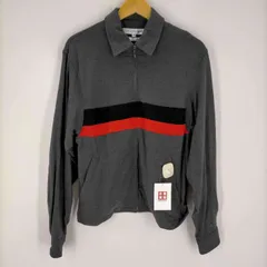 コムデギャルソンシャツ COMME des GARCONS SHIRT フロント切替 ジップアップニット メンズ JPN：M のサムネイル
