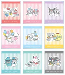 【中古】キャラカード 全9種セット 「おでかけ子ザメ×サンリオキャラクターズ トレーディングアクリルカード」