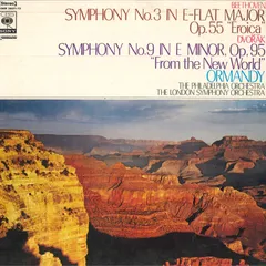 2LP Ormandy, Beethoven/Symphony No.3 In E Flat Major Op.55 Eroica,symphony No.9 In E Mainor Op.95 From The New World SONY /00600