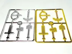 ★マインクラフト 武器セット×10個入り 金銀 マイクラ レゴ互換★