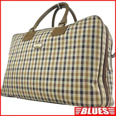 アクアスキュータム ナイロン ボストンバッグ 大容量 チャーム レザー チェック 2025年最新】アクアスキュータム バッグ ボストンの人気アイテム