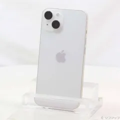 〔中古品〕 iPhone14 256GB スターライト MPW33J／A SIMフリー【258】