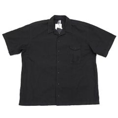 美品 ロンハーマン RHC 加工 コットンツイル 半袖 シャツ グレー bd