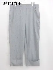 ◇ ZARA ザラ ロールアップ ウエストゴム イージーパンツ サイズEUR L USA L MEX 30 グレー レディース  【1106280004208】