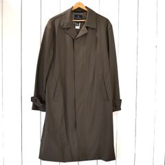 4TJ055】美品 ブルックスブラザーズ 比翼仕立て 5つボタン シングル ステンカラーコート 38S / L カーキ 春秋冬対応【中古】【メンズビジネス】202410
