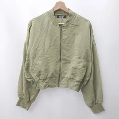 ◇ ⊇ kutir クティール 長袖 ブルゾン サイズF グリーン レディース E  【1506130013440】のサムネイル