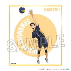 【新品・公式】ハイキュー!! ギラギラ色紙 澤村大地 公式グッズ colleize