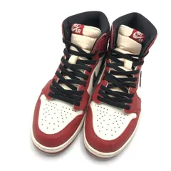 【中古】NIKE AIR JORDAN1 High OG Lost ＆ Found/Chicago スニーカー 27cm DZ5485-612 レッド ブラック ホワイト ナイキ[10]