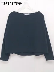 ◇ SENSE OF PLACE by URBAN RESEARCH アーバンリサーチ 長袖 カットソー サイズF ネイビー系 レディース 【中古】 【1105180001874】