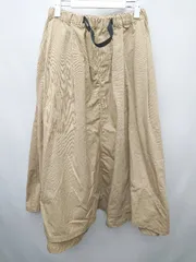 ◇ niko and … ニコアンド ロング フレア スカート サイズ3 ベージュ系 レディース P  【1406110010981】