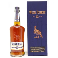 [終売 希少価値] Wild Turkey 12年 ( 新品 ) 化粧箱付き ! WILD TURKEY 12年 専用ボックス付き 終売品 ワイルドターキー