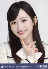 【中古】生写真(乃木坂46) 一ノ瀬美空/バストアップ・37th制服/ノーマル/「乃木坂46 2025.February-II」乃木コレ ランダム生写真