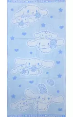 【中古】雑貨 3.シナモロール バスタオル 「サンリオ当りくじ シナモロール当りくじ」