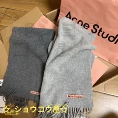 2024年最新】acne studios マフラー 黒の人気アイテム - メルカリ