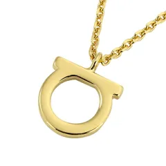 新品 フェラガモ FERRAGAMO ネックレス ペンダント ゴールド 金のサムネイル