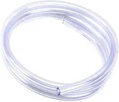 【在庫処分】LIKENNY シリコンチューブ 4mm×6mm エアホース 耐候 耐熱 クリアチューブ シリコンホース 水パイプ 柔軟 透明 長さ3M (4mm*6mm 3M)