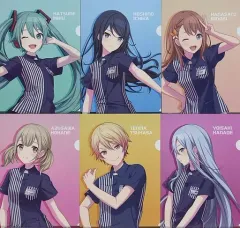 【中古】クリアファイル 全6種セット オリジナルA4クリアファイル 「プロジェクトセカイ カラフルステージ! feat.初音ミク×ローソン」 対象商品購入特典