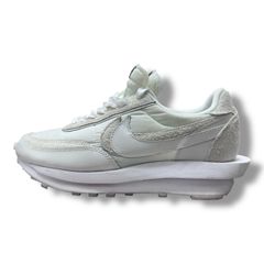 sacai × NIKE LDV Waffle "Triple White" ワッフル ローカットスニーカー サカイ ナイキ コラボ BV0073-101 トリプルホワイト 28cm 94367A7