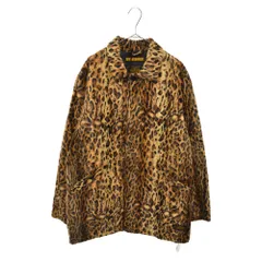 NEIGHBORHOOD (ネイバーフッド) 19AW B.C.FUR/R-COAT 192AQNH-JKM05 レオパード柄フェイクファーコート アウター ブラウンのサムネイル