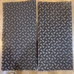 【小分け販売】ビルケンシュトックの底材 8ミリ厚　黒　30センチ×15センチが２つ