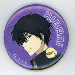 【中古】バッジ・ピンズ 雲雀恭弥 グリッター缶バッジ 「ひこくじONLINE 家庭教師ヒットマンREBORN! -Insieme a un peluche-」 5回購入特典