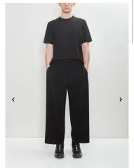 イッセイミヤケ☆オムプリッセ 黒のパンツ(サイズ2) オムプリッセ イッセイ ミヤケHOMME PLISSE ISSEY MIYAKE