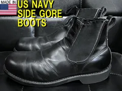 入手困難⭐︎COVE shoesアメリカ製 US NAVYサイドゴア ブーツ