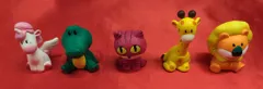 エイコー インテリアミニフィギュア/入場者特典第三弾 たべっ子どうぶつ THE MOVIE 全5種セット