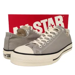CONVERSE コンバース CANVAS AS J OX キャンバス オールスター シューズ 日本製 スニーカー グレー サイズ US9=27.5cm 正規品 / 51282