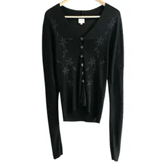 ARMANI COLLEZIONI アルマーニ コレッツォーニ レーヨン コットン カーディガン レディース 10のサムネイル