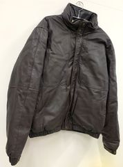 Special 80s Eddie Bauer レザーダウンジャケット 短丈 黒 - メルカリ