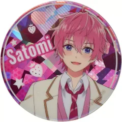【中古】バッジ・ピンズ さとみ(すとろべりーぷりんす/等身/ホログラム仕様) 缶バッジ 「劇場版すとぷり はじまりの物語～Strawberry School Festival!!!～ オフィシャルグッズ」 プレミアム缶バッジくじ景品