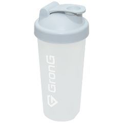 プロテインシェイカー 600ml シェイカー プロテイン シェーカー シェイカーボトル ホワイト GronG（グロング）