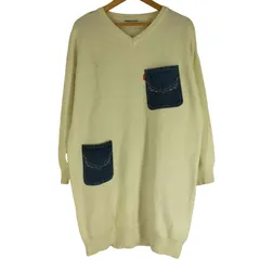 ロデオクラウンズ RODEO CROWNS 21AW ニットデニムポケットVネックワンピース レディース FREE のサムネイル